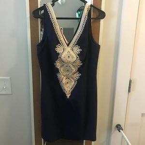 Lilly Pulitzer Junie Shift True Navy dress